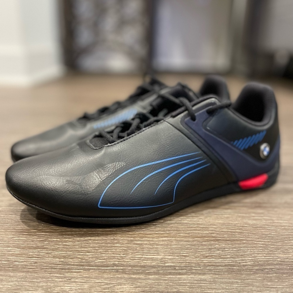 Puma BMW MOTORSPORT X A3ROCAT 'BLACK' sz 11 - Picture 2 of 4